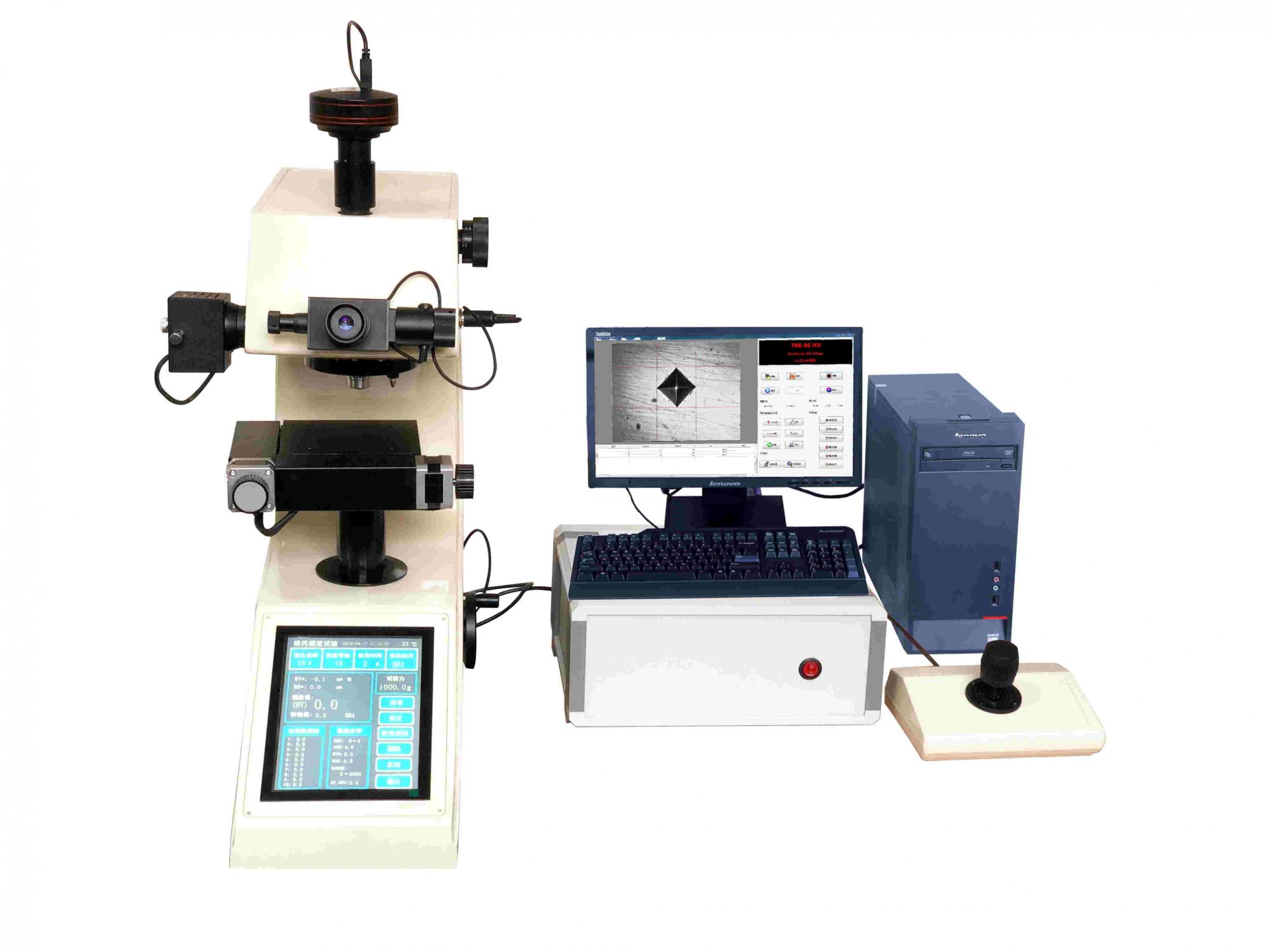 HVS-1000AT/EOS100B半自動顯微維氏硬度計(jì)